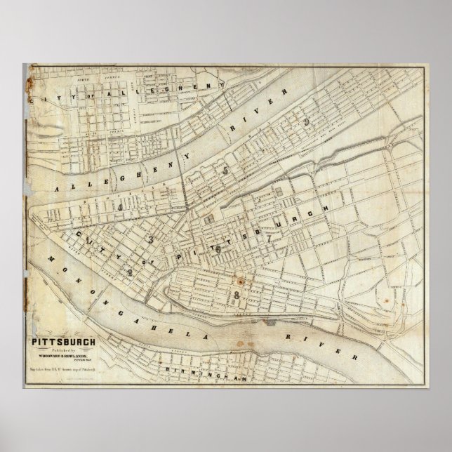 Pittsburgh, Pennsylvania 2 Poster (Framsidan)