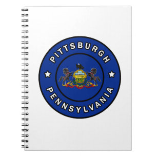 Pittsburgh Pennsylvania Anteckningsbok