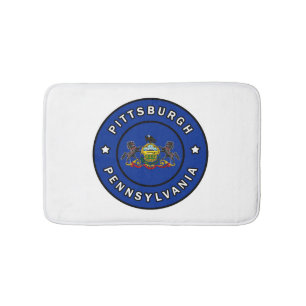 Pittsburgh Pennsylvania Badrumsmatta