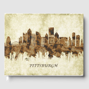 Pittsburgh Pennsylvania Cityscape Gästböcker