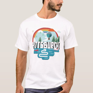 Pittsburgh Pennsylvania Cityscapedesign Tee