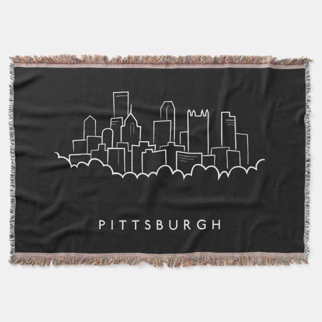 Pittsburgh Pennsylvania Filt (Framsidan)
