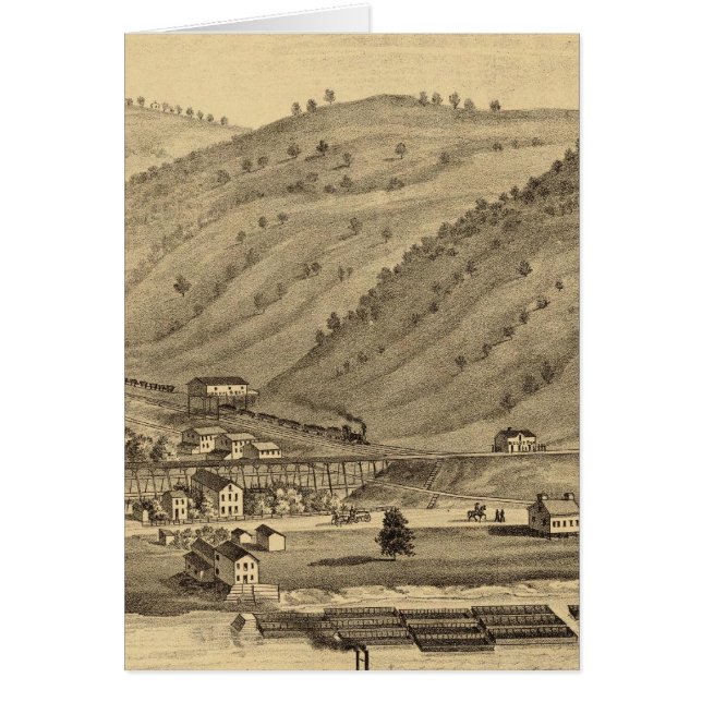 Pittsburgh, Pennsylvania Hälsningskort (Framsidan)