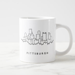 Pittsburgh Pennsylvania Jumbo Mugg