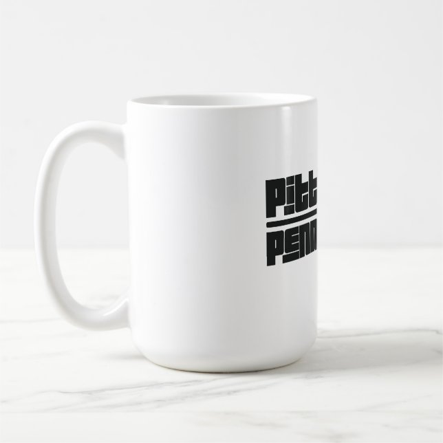 Pittsburgh - Pennsylvania Kaffemugg (Vänster)