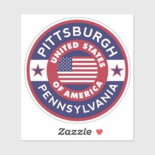 PITTSBURGH, Pennsylvania Klistermärken