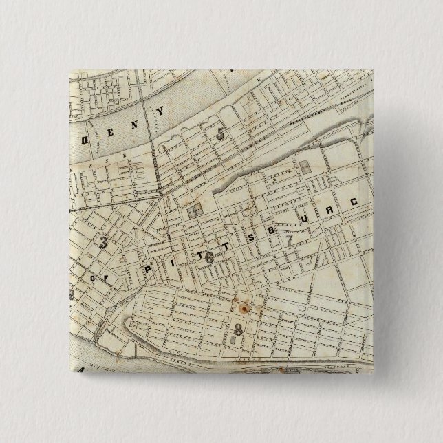 Pittsburgh, Pennsylvania Knapp (Framsida)