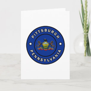 Pittsburgh Pennsylvania Kort