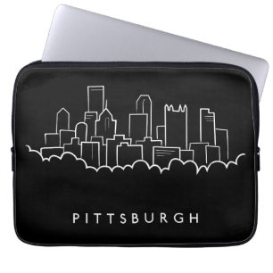 Pittsburgh Pennsylvania Laptop Fodral