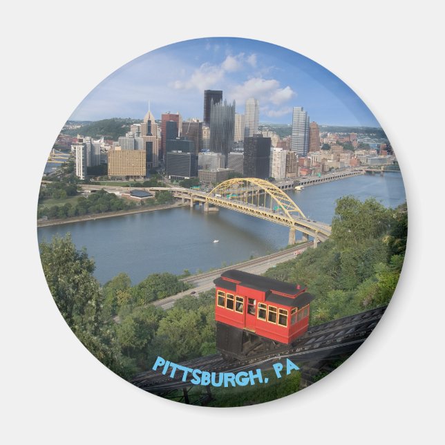 Pittsburgh Pennsylvania Magnet (Framsidan)