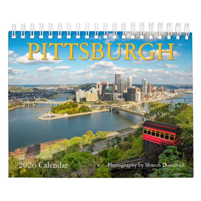 Pittsburgh Pennsylvania Photography Calendar Kalender (Omslag)