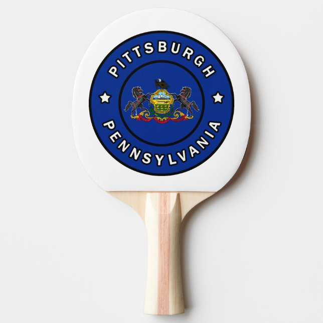 Pittsburgh Pennsylvania Pingisracket (Framsidan)