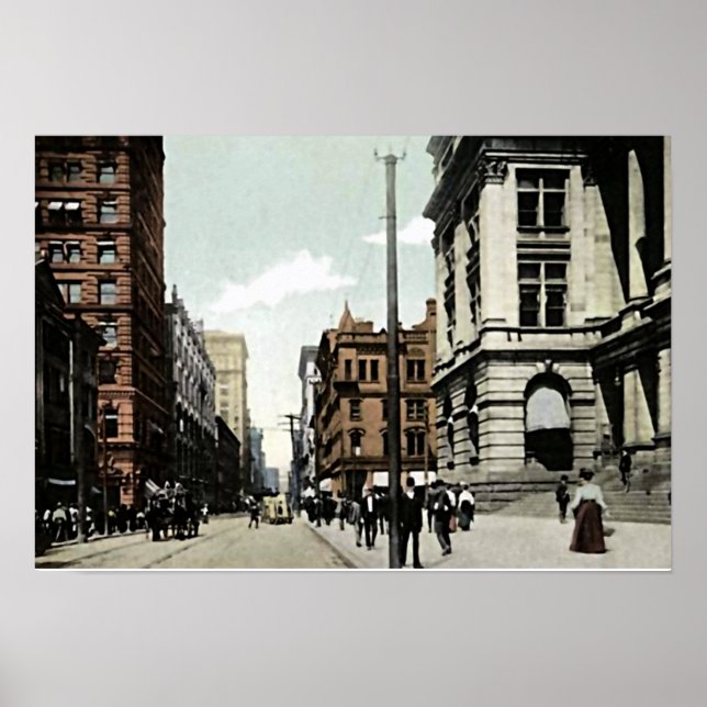Pittsburgh, Pennsylvania Poster (Framsidan)