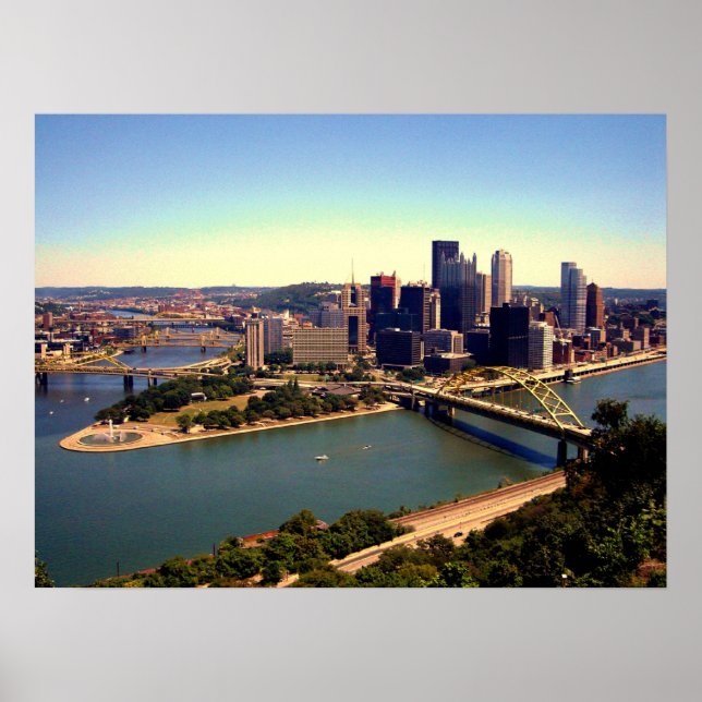 Pittsburgh, Pennsylvania Poster (Framsidan)