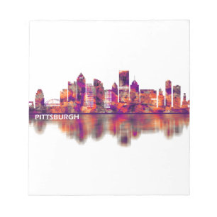 Pittsburgh Pennsylvania Skyline Anteckningsblock