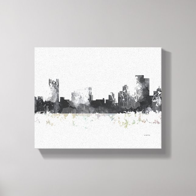PITTSBURGH PENNSYLVANIA SKYLINE CANVASTRYCK (Framsida)