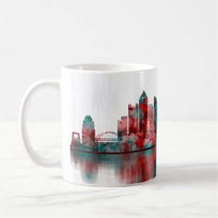 Pittsburgh Pennsylvania Skyline Kaffemugg