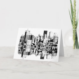 Pittsburgh, Pennsylvania skyline Kort