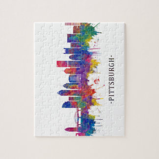 Pittsburgh Pennsylvania Skyline Pussel