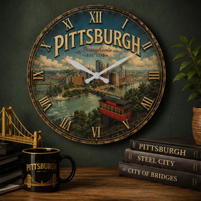 Pittsburgh Pennsylvania  Stor Klocka (Skapare uppladdad)