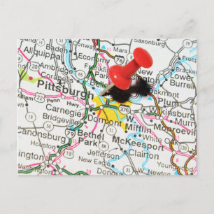 Pittsburgh, Pennsylvania Vykort