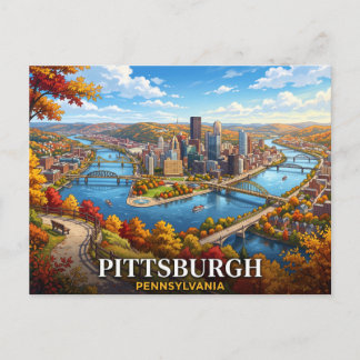 Pittsburgh Pennsylvania Vykort