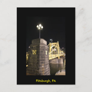 Pittsburgh, Pennsylvania-vykort Vykort