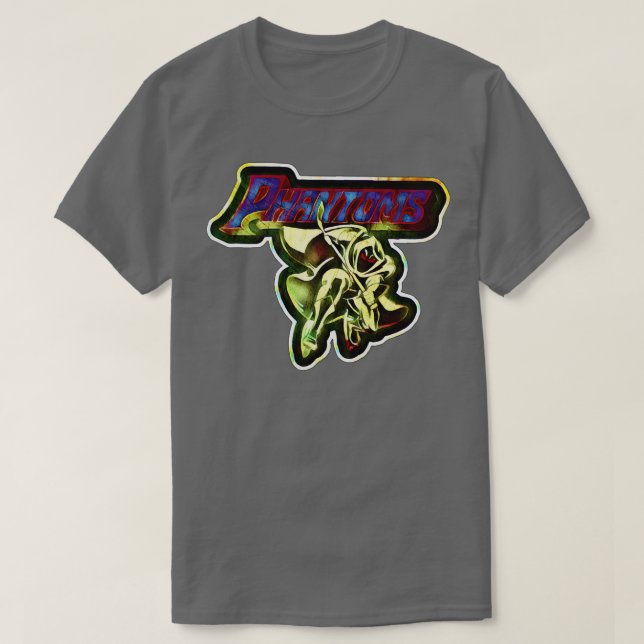Pittsburgh Phantoms Roller Hockey T Shirt (Design framsida)