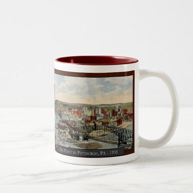 Pittsburgh Point 1931 Coffee Mugg (Höger)