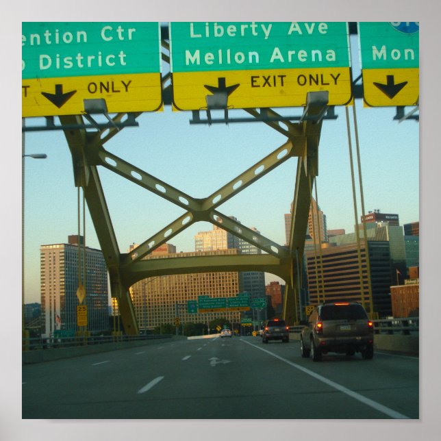 Pittsburgh Poster (Framsidan)