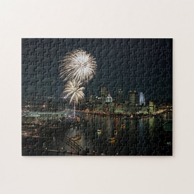 Pittsburgh Puzzle Pussel (Horisontell)