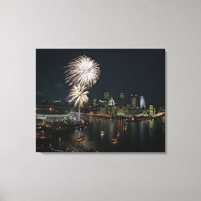 Pittsburgh-SÄLLSYNT!-Canvas Wall-utskrift Canvastryck (Framsida)