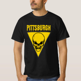 Pittsburgh Skull T Shirt