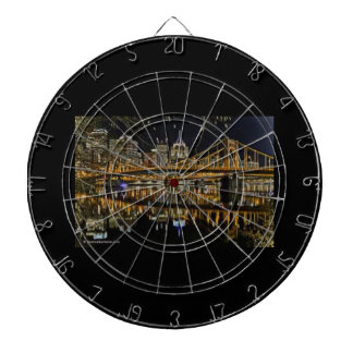 PITTSBURGH SKYLINE DART BOARD PILTAVLA