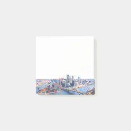 Pittsburgh Skyline Notes Post-it Block