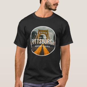 Pittsburgh Skyline T Shirt