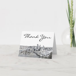 Pittsburgh Skyline Tack Kort