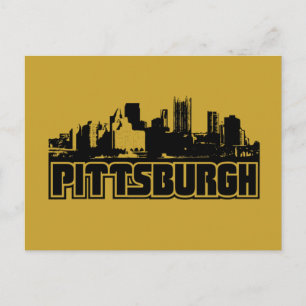Pittsburgh Skyline Vykort