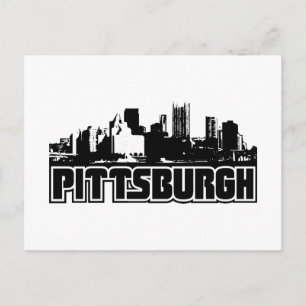 Pittsburgh Skyline Vykort