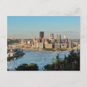 Pittsburgh Skyline Vykort