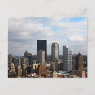 Pittsburgh Skyline Vykort