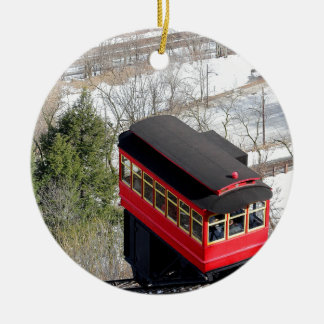 Pittsburgh sluttningflygplan julgransprydnad keramik