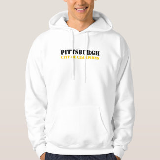 PITTSBURGH stad av mästare Sweatshirt Med Luva