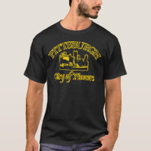 PITTSBURGH STAD AV YINZERS-T-TRÖJA