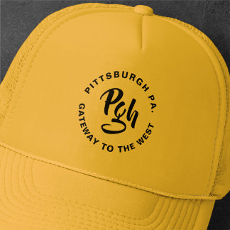Pittsburgh Steel City Burgh Vintage Truckerkeps