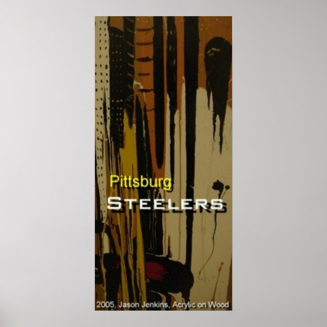 Pittsburgh Steelers Poster (Framsidan)