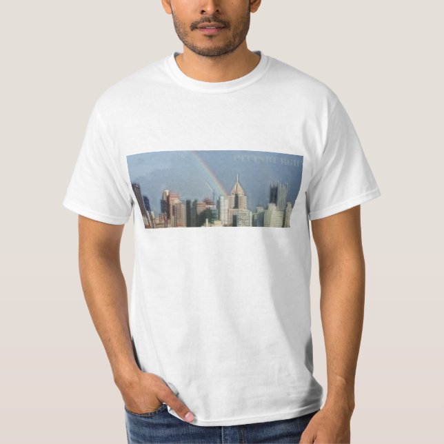 Pittsburgh T-tröja T Shirt (Framsida)