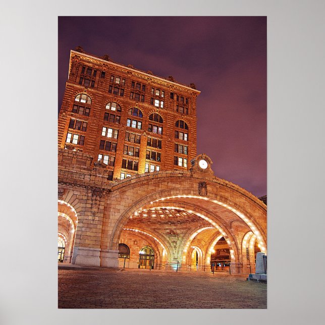 Pittsburgh Tåg Station Poster (Framsidan)