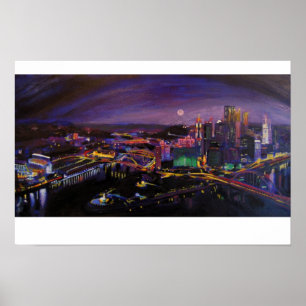 Pittsburgh tänder poster