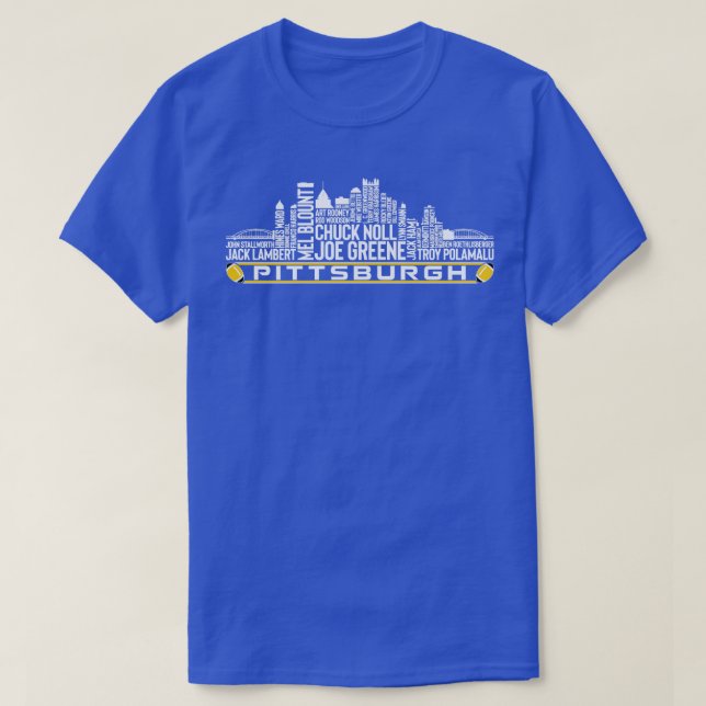Pittsburgh Team alla Legends Pittsburgh City T Shirt (Design framsida)
